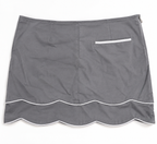 Golftini Truth or Dare Scalloped Cotton Skort | 08