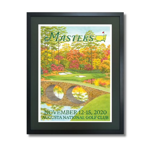 2020 Masters Poster Framed | Augusta National