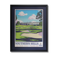 2022 PGA Championship Poster Framed | Southern Hills