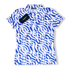 [NWT] J. Lindeberg Hailey Print Polo  | Medium