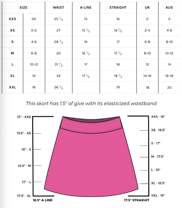 Golftini Passport Short Ruffle Skort [NWT]