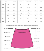 Golftini Passport Short Ruffle Skort [NWT]